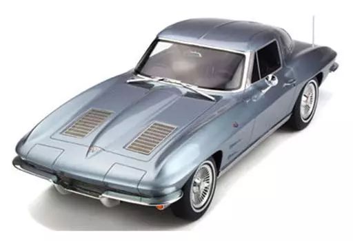 ミニカー 1|12 シボレー コルベット 1963 ライトブルー GTS183