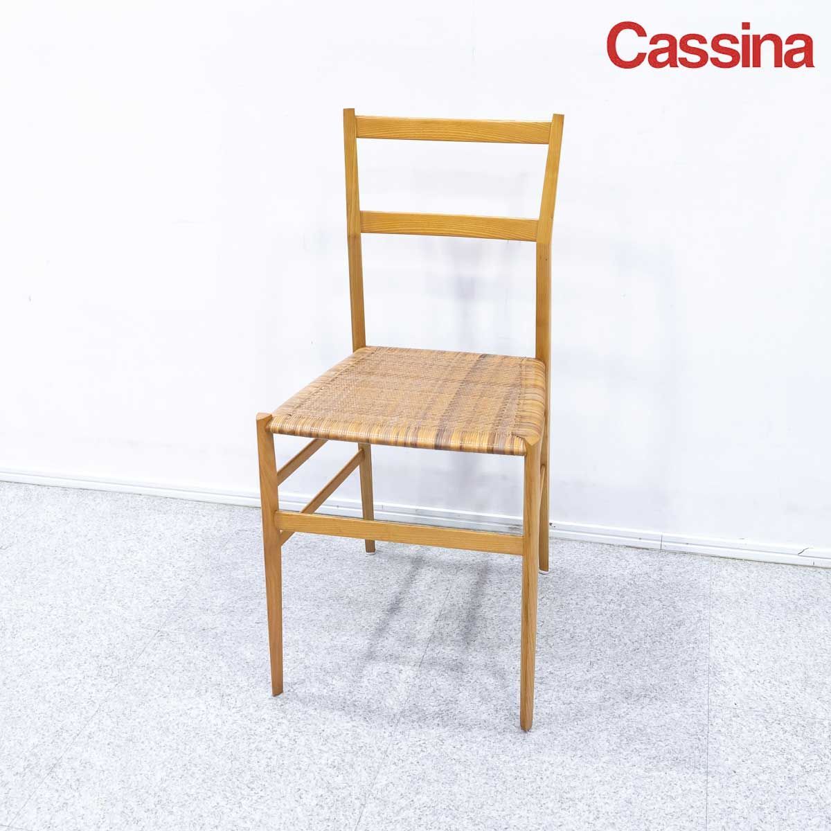 【中古品】Cassina カッシーナ 699 SUPERLEGGERA スーパーレジェーラ ダイニング チェア 木製 ジオ・ポンティ 定価40万【2】