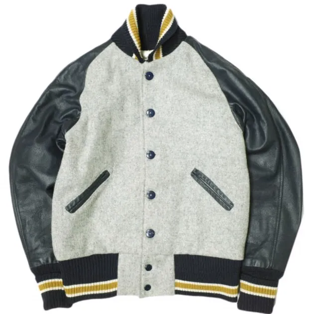 ビームス 別注 スクーカム メルトン ファラオコート スタジャン 38