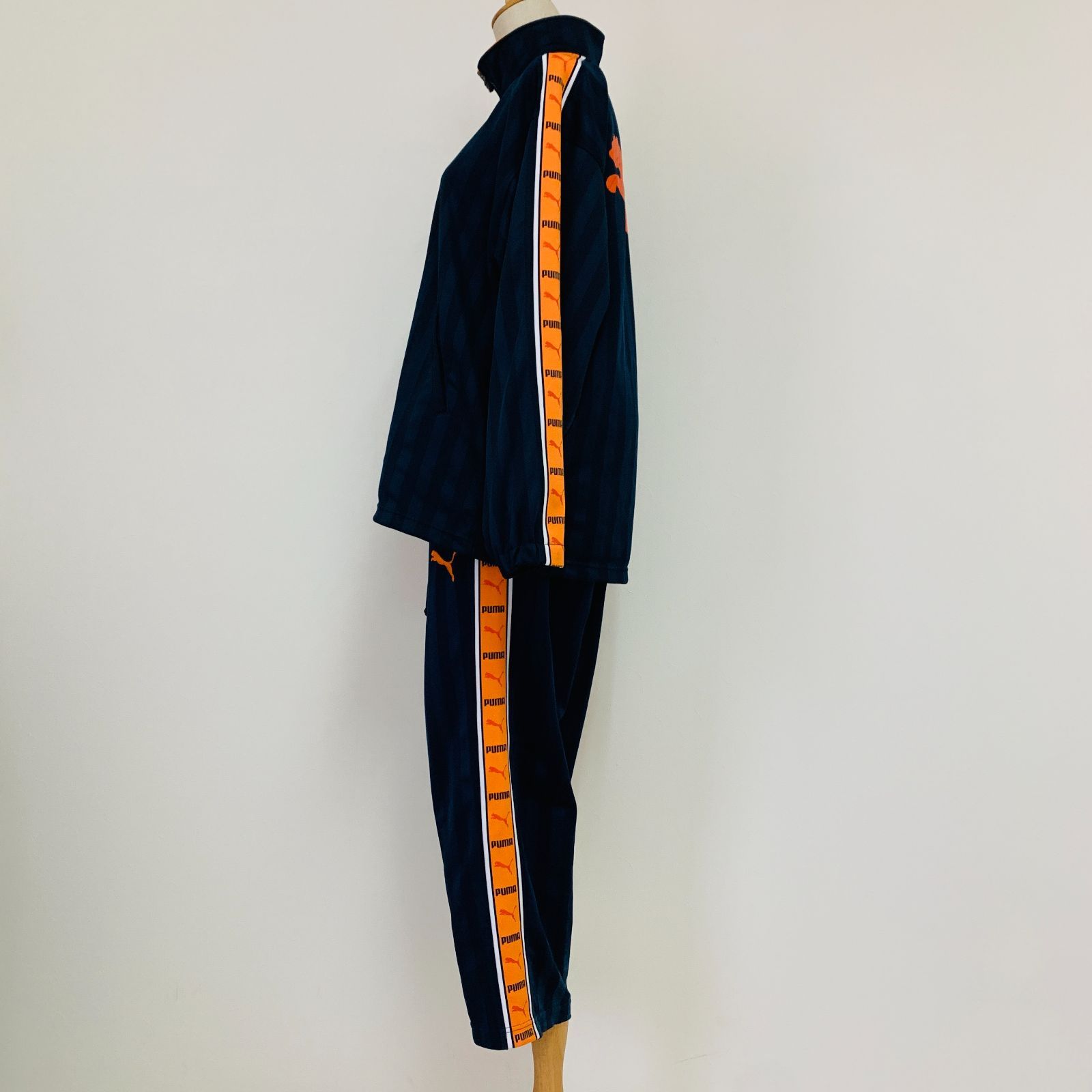 日本製 00s Y2K PUMA ジャージセットアップ プージャ ラバープリント