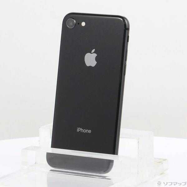 中古品〕 iPhone8 64GB スペースグレイ MQ782J／A SIMフリー【258