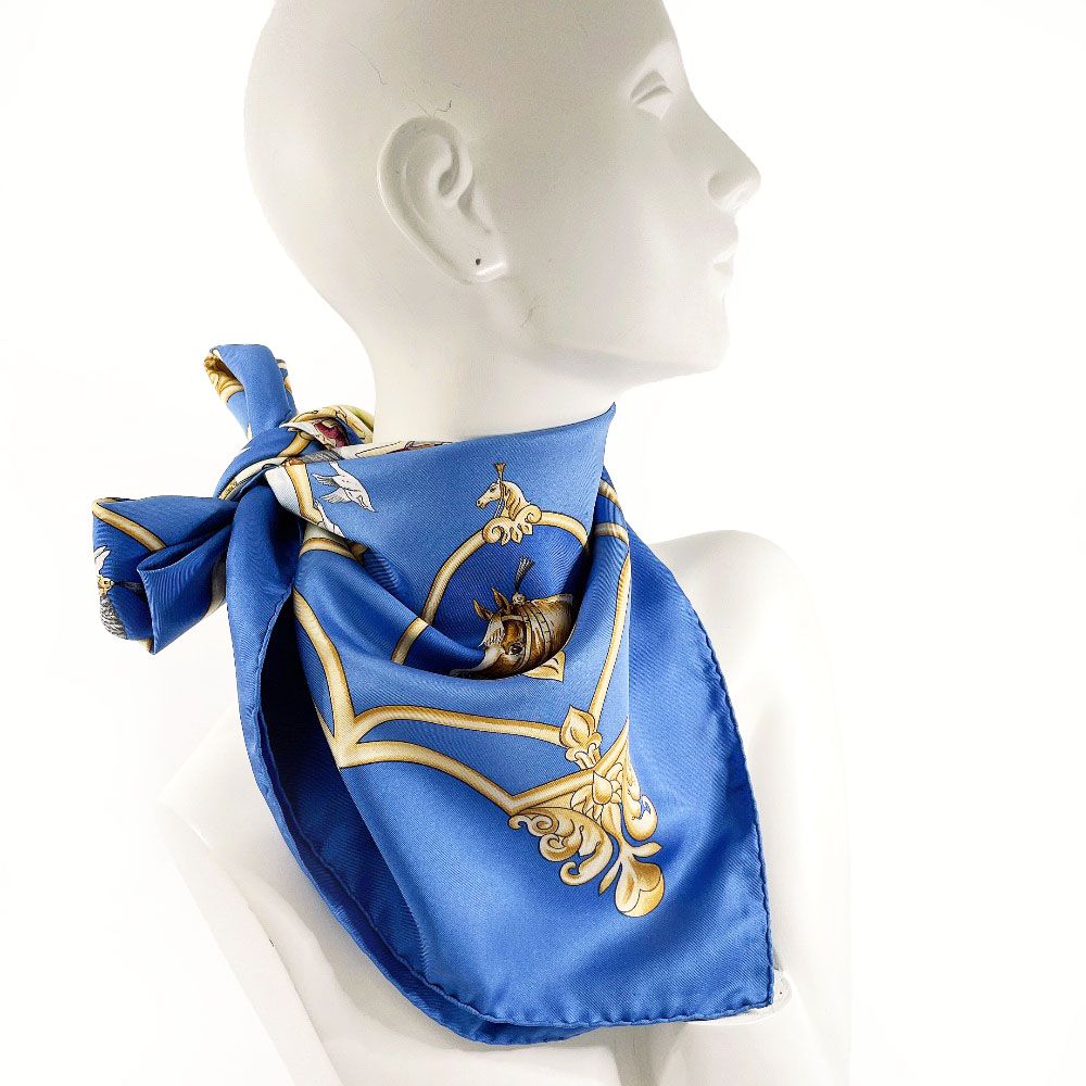 エルメス　スカーフ　カレ90 エールフランス限定　2003 エルメス スカーフ カレ90 エールフランス限定 2003 - メルカリ