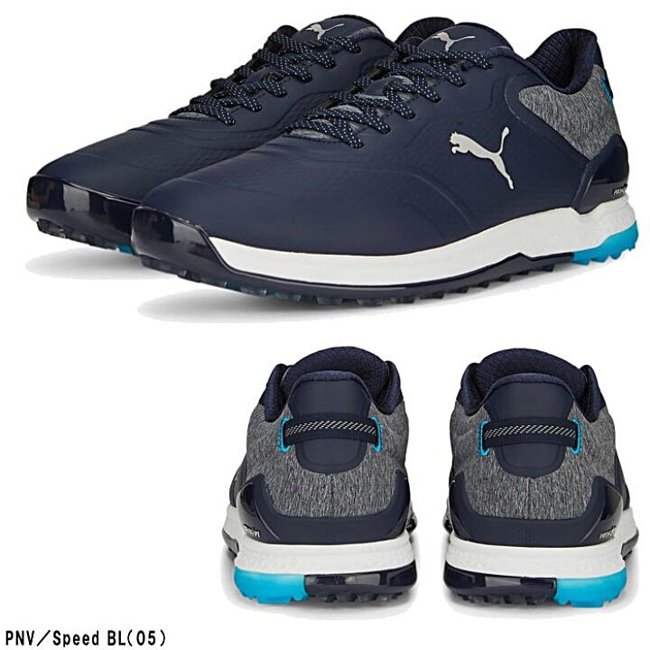 【新品】プーマ ゴルフシューズ スニーカー PUMA 未使用 メンズシューズ 中古・古着通販】PUMA (プーマ) PUMA ゴルフシューズ グレー