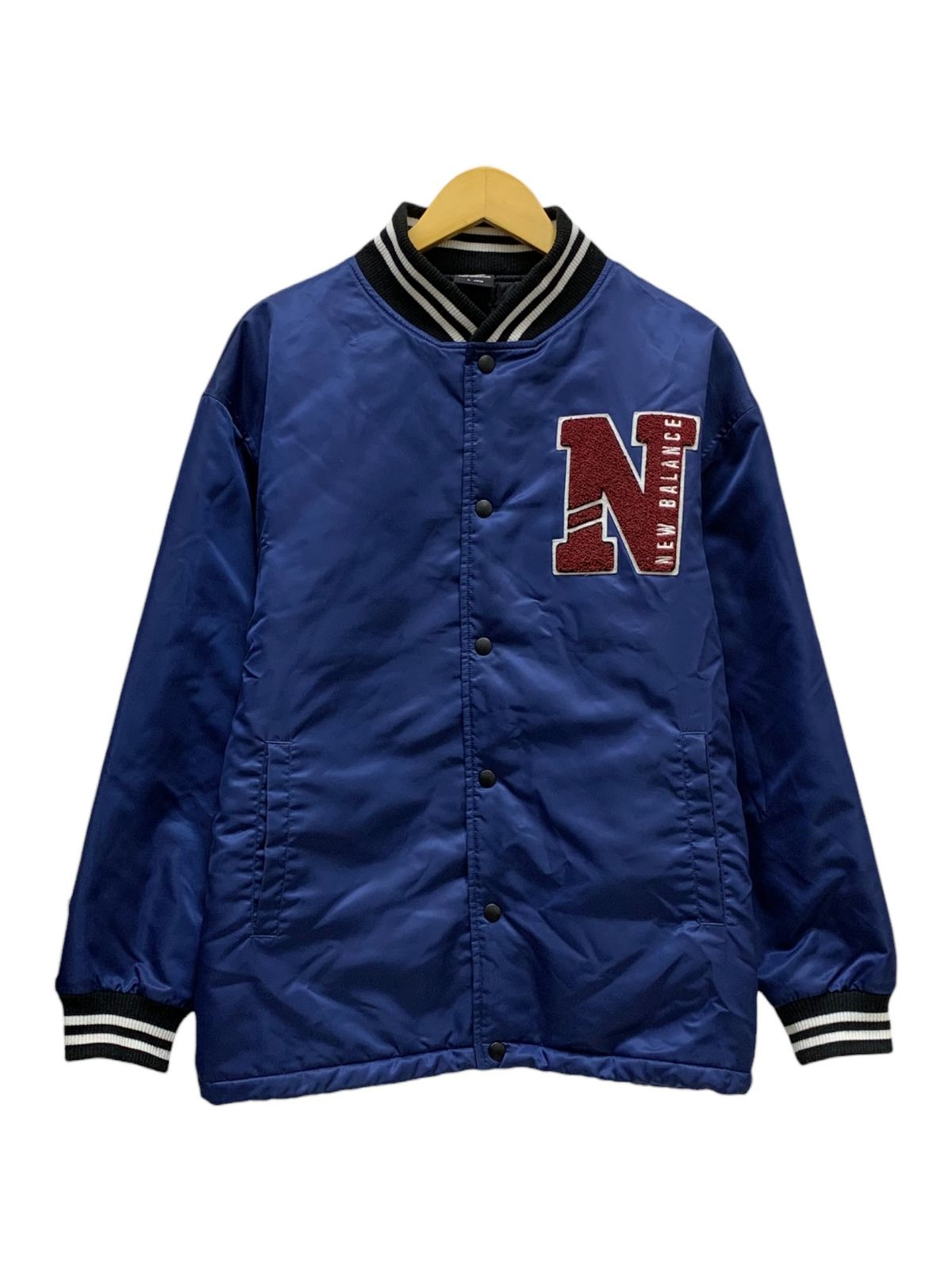 NEW BALANCE (ニューバランス) ジャケット スタジャン JMJK9653 L ブルー メンズ/091