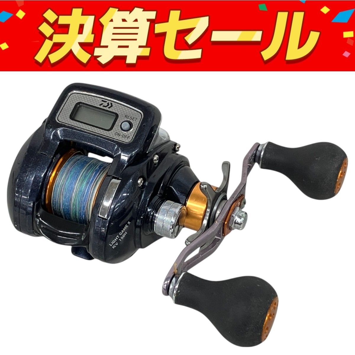 DAIWA ダイワ LIGHT GAME X ICV 150H ベイトリール K10132572