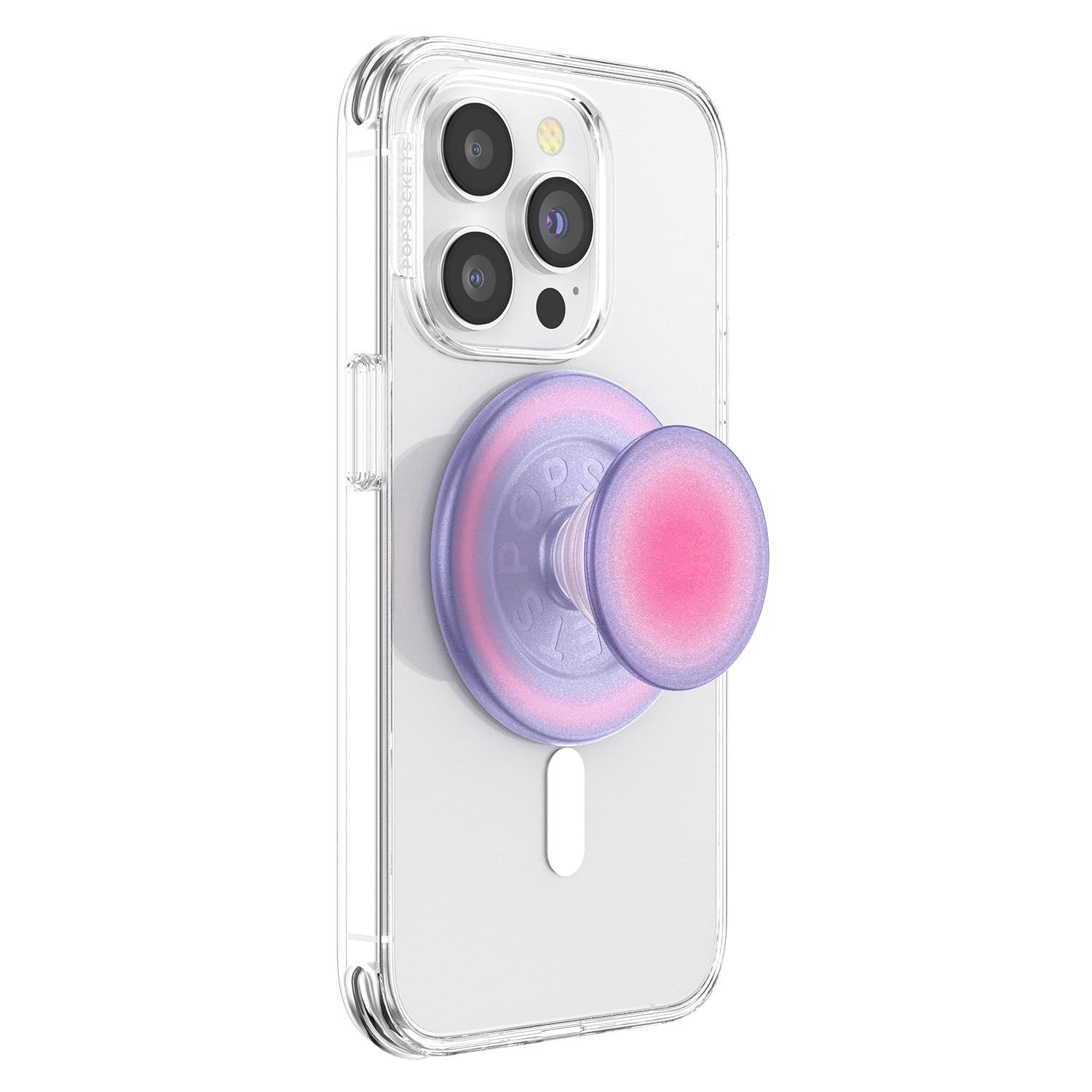 PopSockets Japan - ポップソケッツ ジャパン PopGrip MagSafe Aura アダプターリング付き オーロラ レインボー  MagSafe ラウンド ポップグリップ スマホグリップ&スタンド - メルカリ