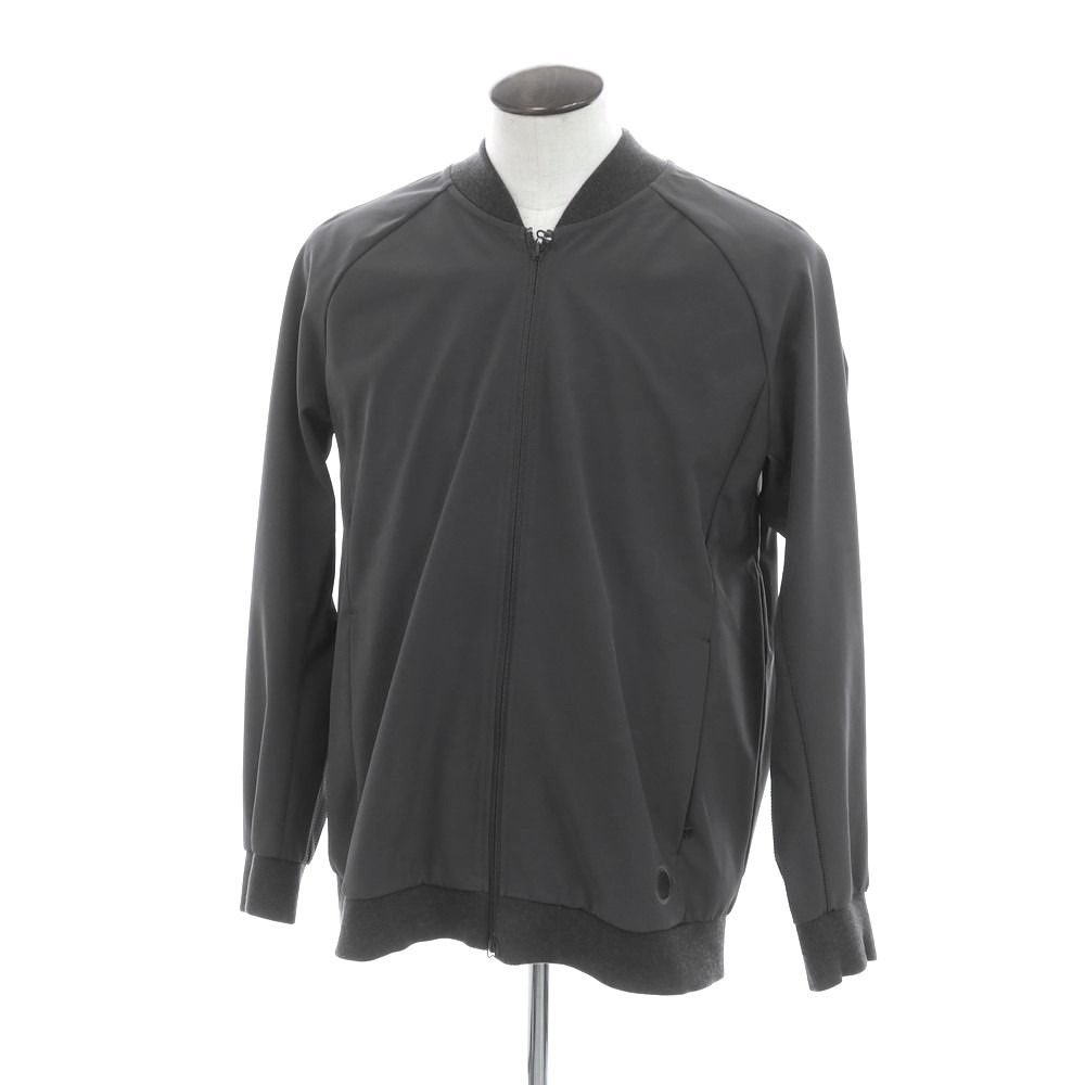 【中古】アディダス adidas wings+horns ポリエステル ジップアップ ブルゾン グレー【サイズ2XO】【メンズ】