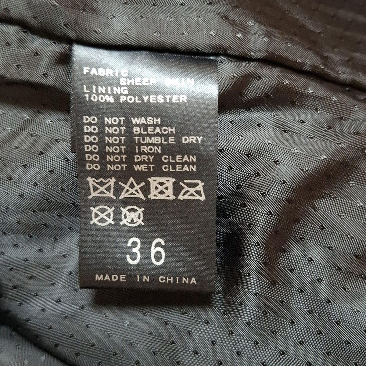 羊革 ジップアップ