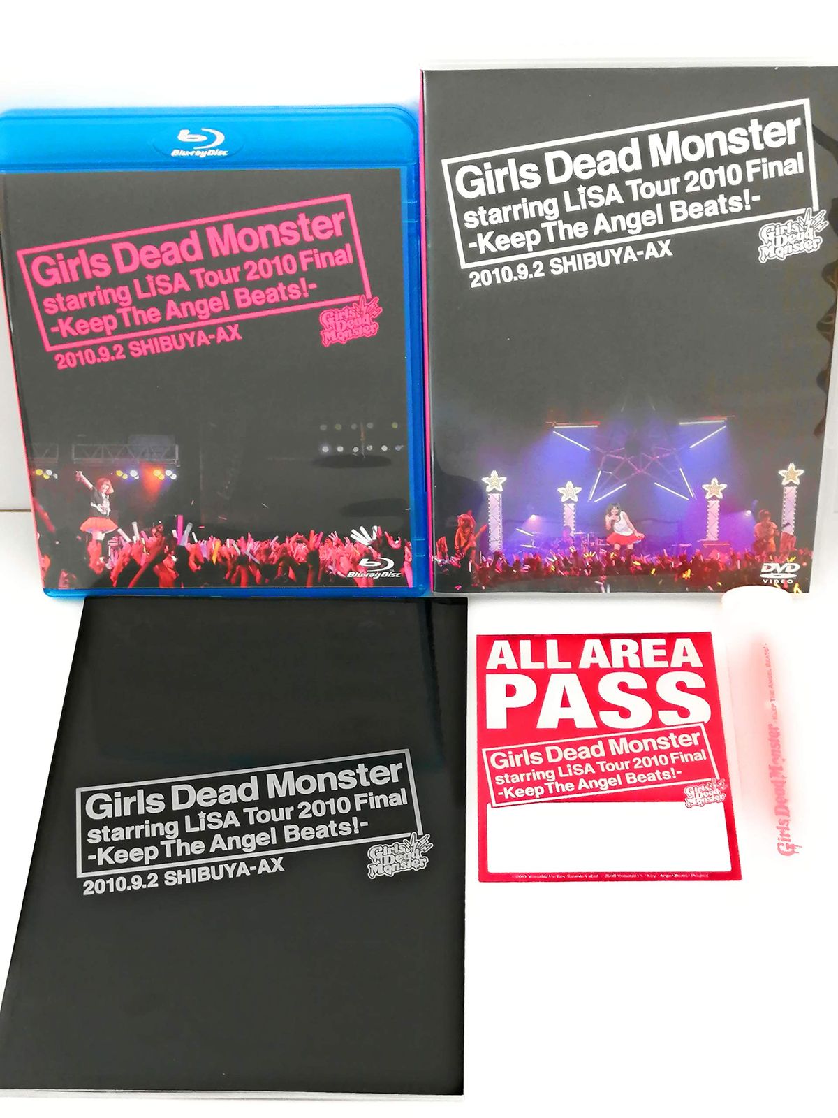 DVD Girls Dead Monster starring LiSA Tour 2010 Final -Keep The