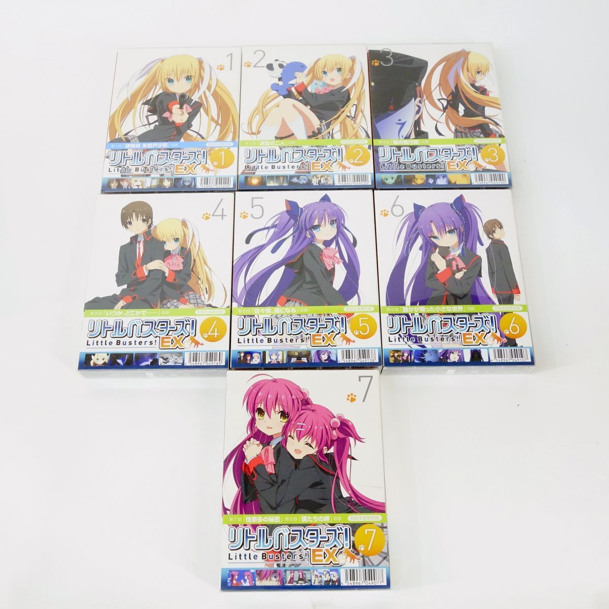 リトルバスターズ Refrain DVD 7巻セット Amazon.co.jp | リトルバスターズ! ~Refrain~ (初回生産限定版) 全7巻