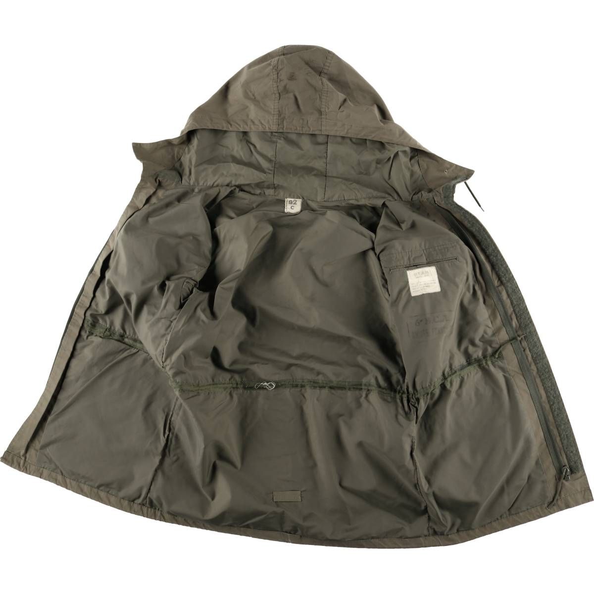 古着 フランス軍実品 U.T.A.H. PARIS 1976 モッズコート メンズXL相当