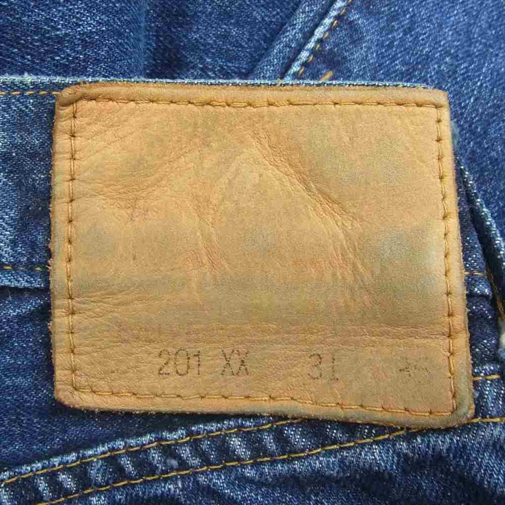 Levi's リーバイス 201-0003 米国製 201 XX 1937年モデル復刻 ボタン裏