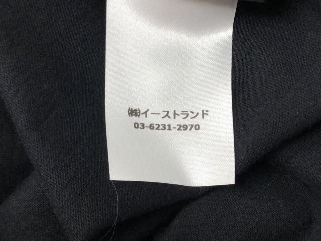 【中古】 KIRIN PEGGY GOU キリンペギーグー プリントTシャツ クルーネック ブラック M 111430908 中古】 KIRIN PEGGY GOU キリンペギーグー プリントTシャツ