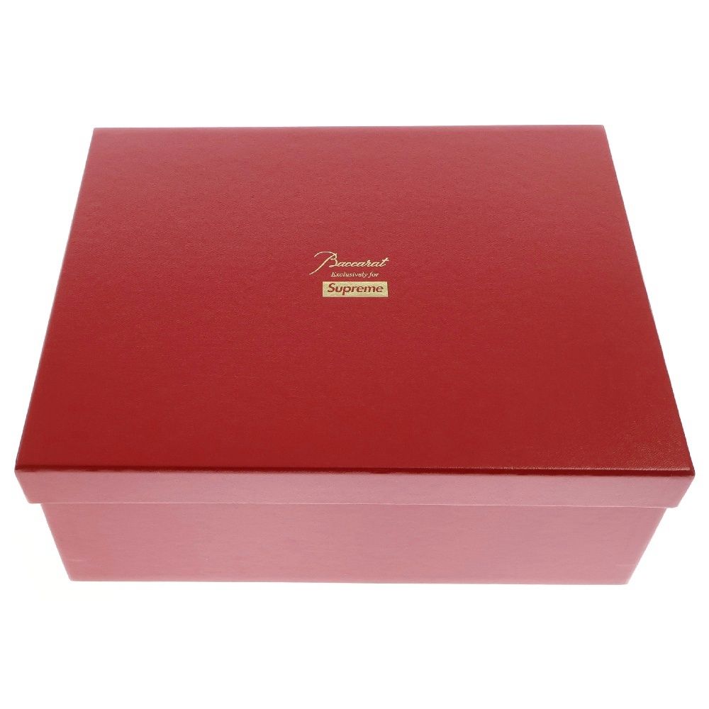19AW Supreme Baccarat バカラ Baccarat SUPREME x Baccarat Dom Perignon Flute Set Glass set