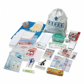 ナカガワ 防災用品 非常持出しセット38点 NK25-38 NK25-38