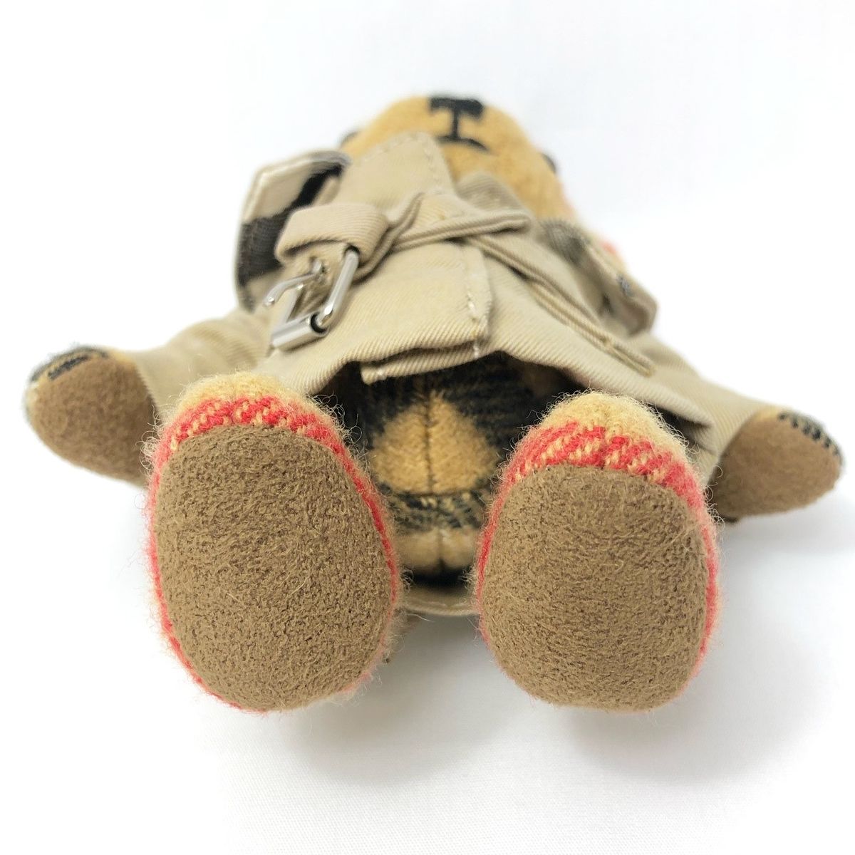 未使用✨ バーバリー ぬいぐるみ チャーム キーホルダー ノバチェック