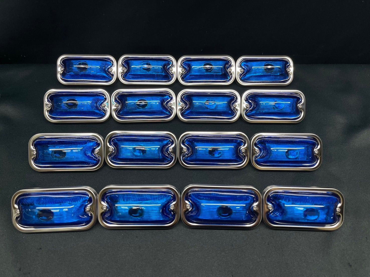 LED3 ハイパワー フラットマーカーランプ NEO C/アイスブルー 8