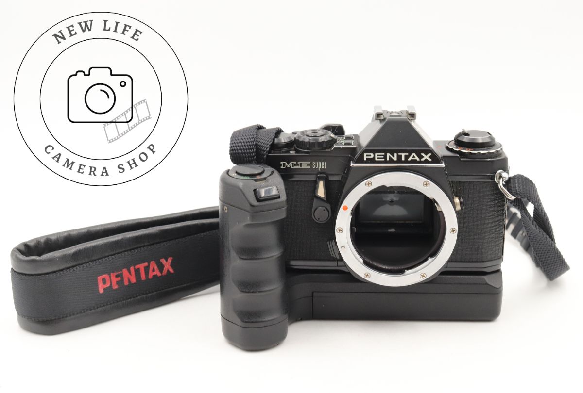 動作好調 ペンタックス PENTAX ME SUPER ボディ ﾜｲﾝﾀﾞｰ付 シャッター 露出計OK 14804