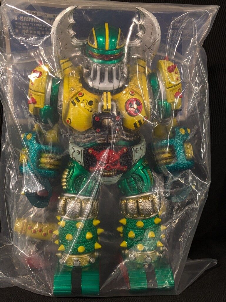 Mechnoiz Toys SHOGUN-X ゴッド・オブ・スチール　ソフビ Mechnoiz Toys SHOGUN-X ゴッド・オブ・スチール ソフビ