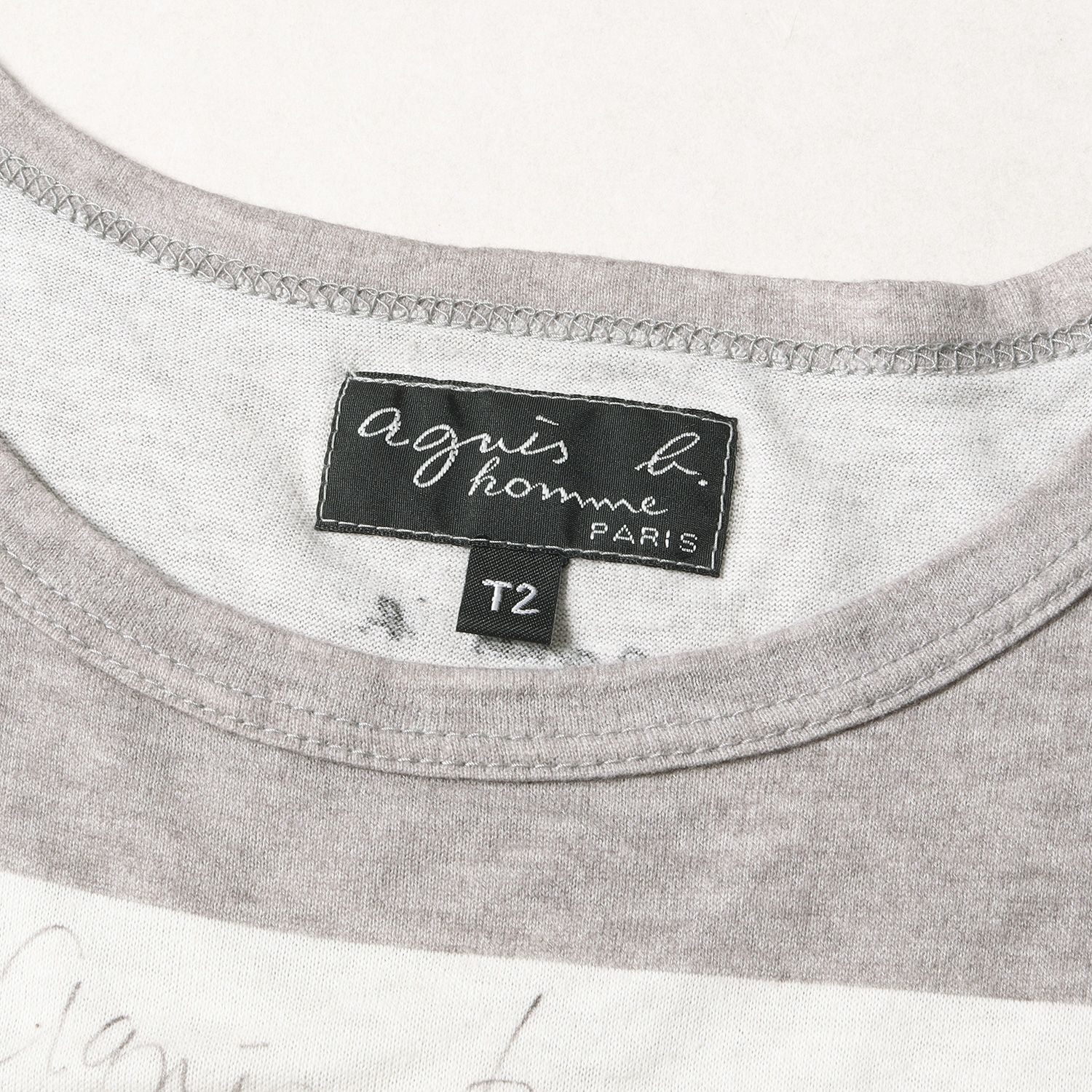 agnes b. アニエスベー Tシャツ サイズ:T2 Bruce Weber フォト