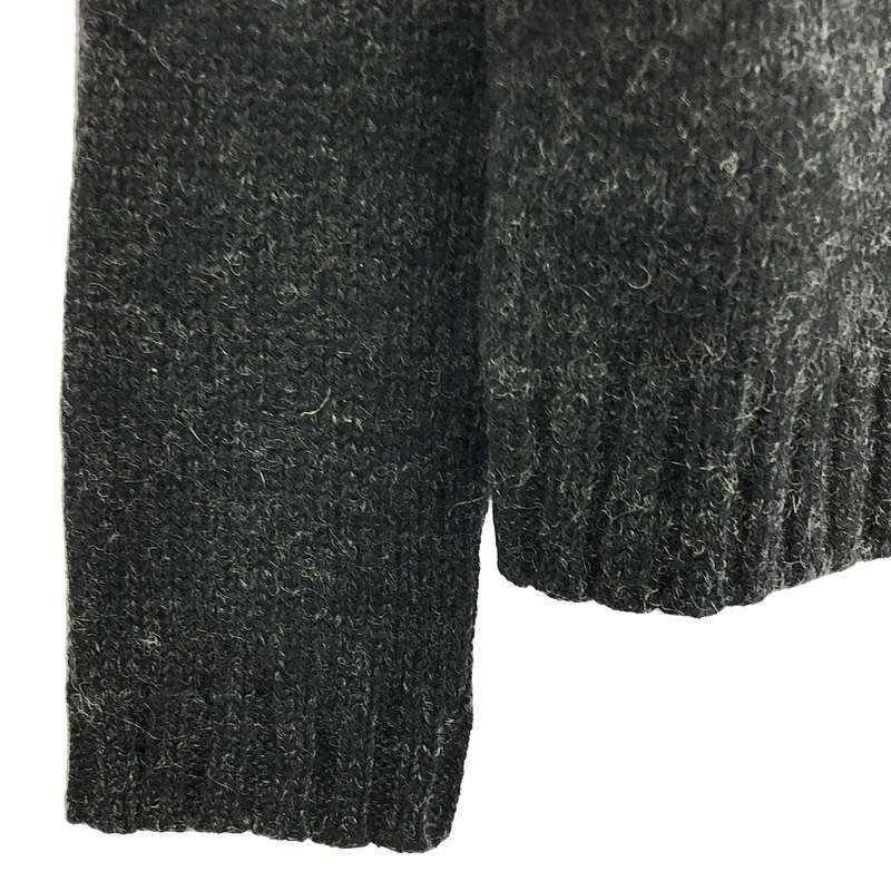 JUNYA WATANABE COMME des GARCONS / ジュンヤワタナベ | ウール ドライバーズ ニット | チャコールグレー | レディース JUNYA WATANABE COMME des GARCONS / ジュンヤワタナベ | ウール