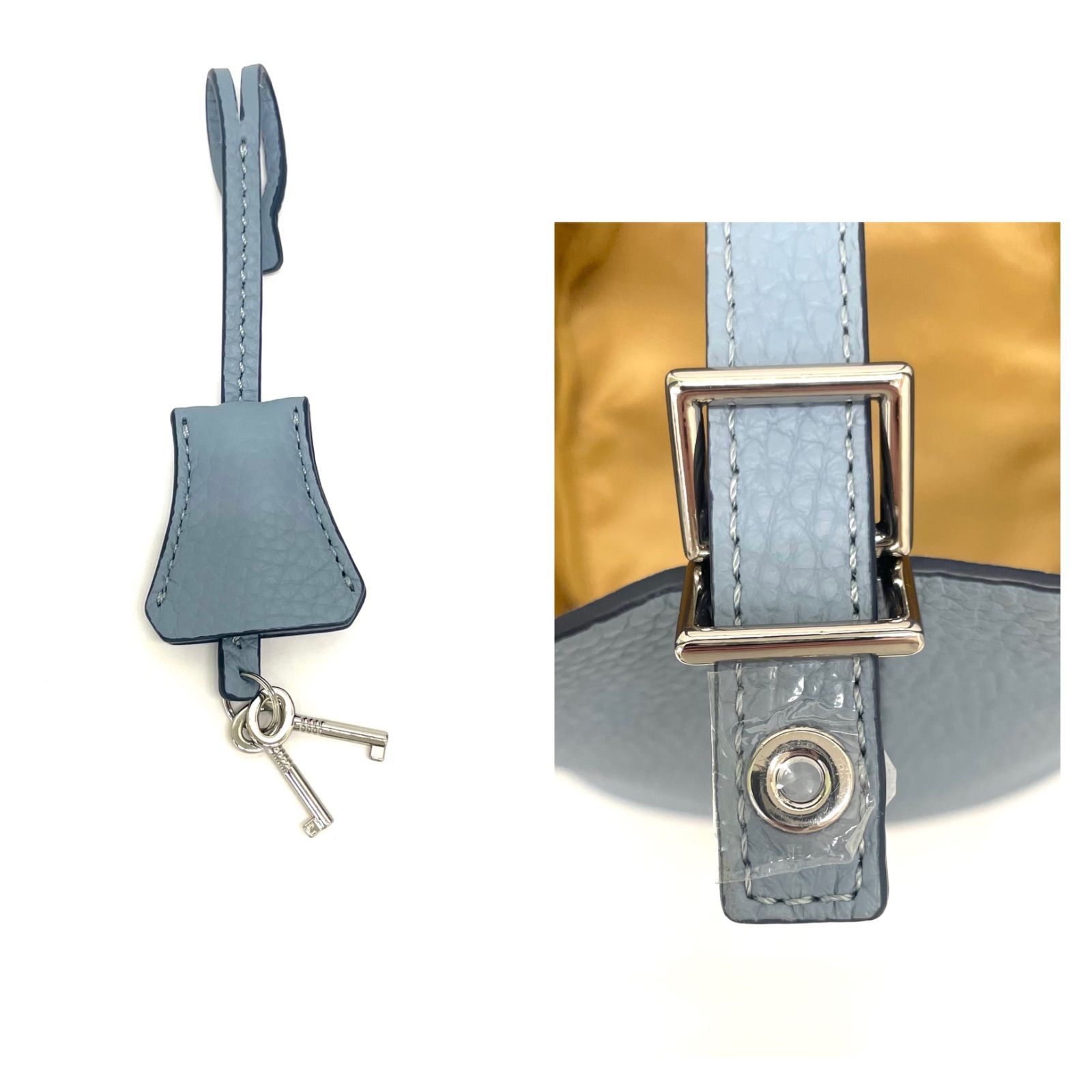 ✨未使用級✨ココセリュックスゴールド ヘラクレスカリーナバッグ 南京錠 レザー ◇COCOCELUX GOLD◇ココセリュックスゴールド ヘラクレス