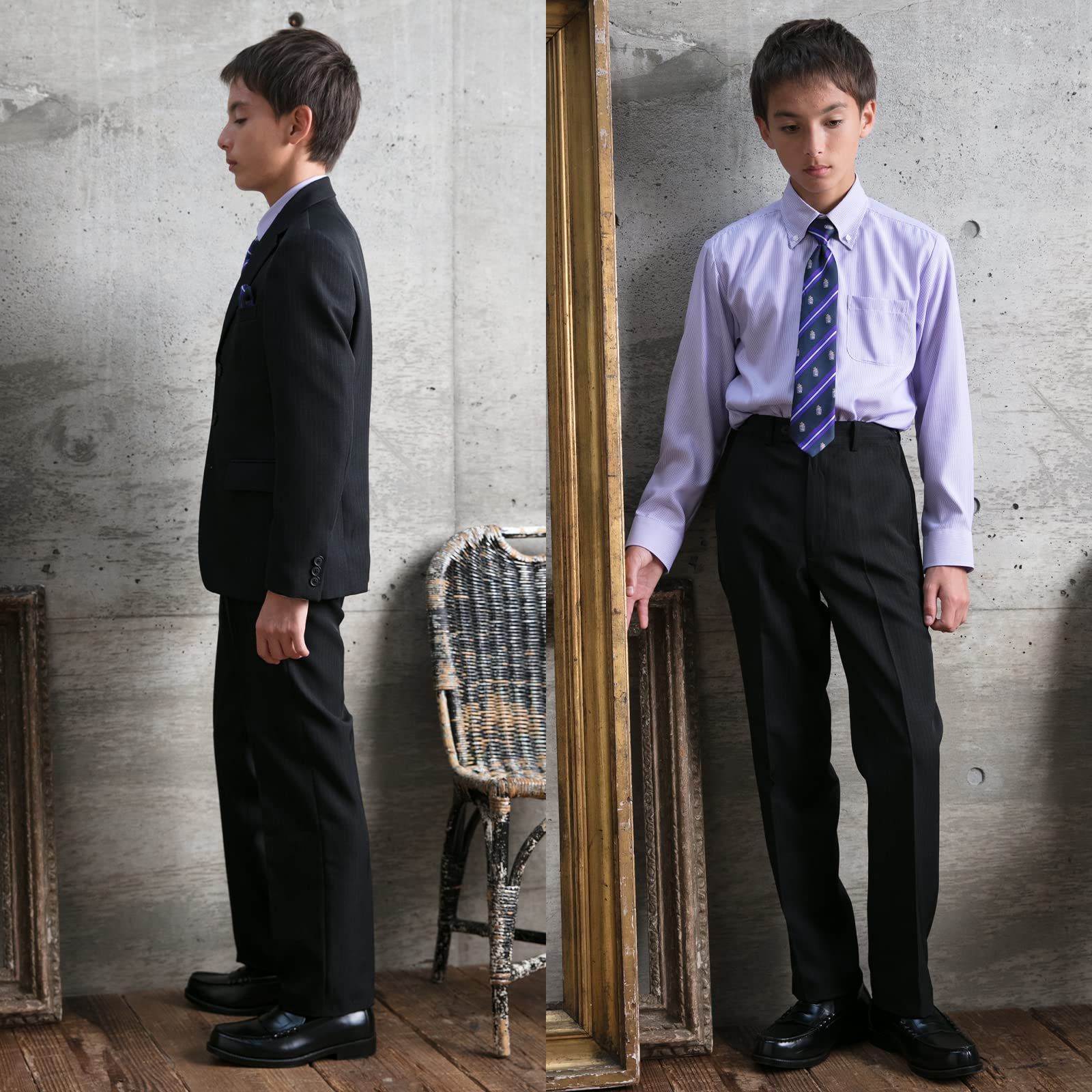 OLIVER HOUSE] スーツ フォーマル 男の子 卒業式 5点セット 140-170cm