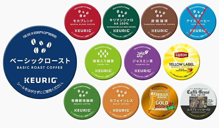 KEURIG K-Cup キューリグ ケーカップ カプセルコーヒー カフェグレコ エスプレッソロースト 7箱(8g×84カプセル)4?5営業 送料無料KEURIG K-Cup お好みで選べる 8箱セット キューリグ Kカップ