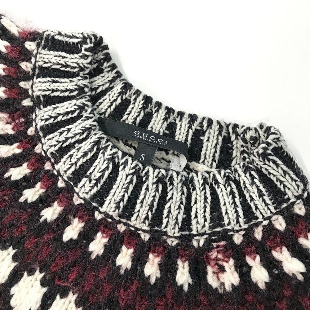 GUCCI ノルディック柄セーター S 藤原ヒロシ着用】GUCCIノルディックセーター - メルカリ