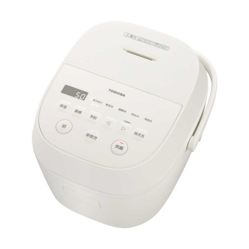 未開梱 東芝 TOSHIBA 炊飯器 5.5合 マイコン ミルキーホワイト RC-10AMX-W