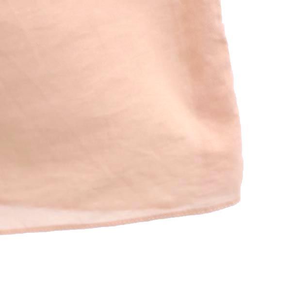 MARNI - マルニ ノースリーブ フリルリボン シャツ ピンク系 MARNI レディース マルニ フリルリボン ノースリーブ シャツ ピンク系 MARNI