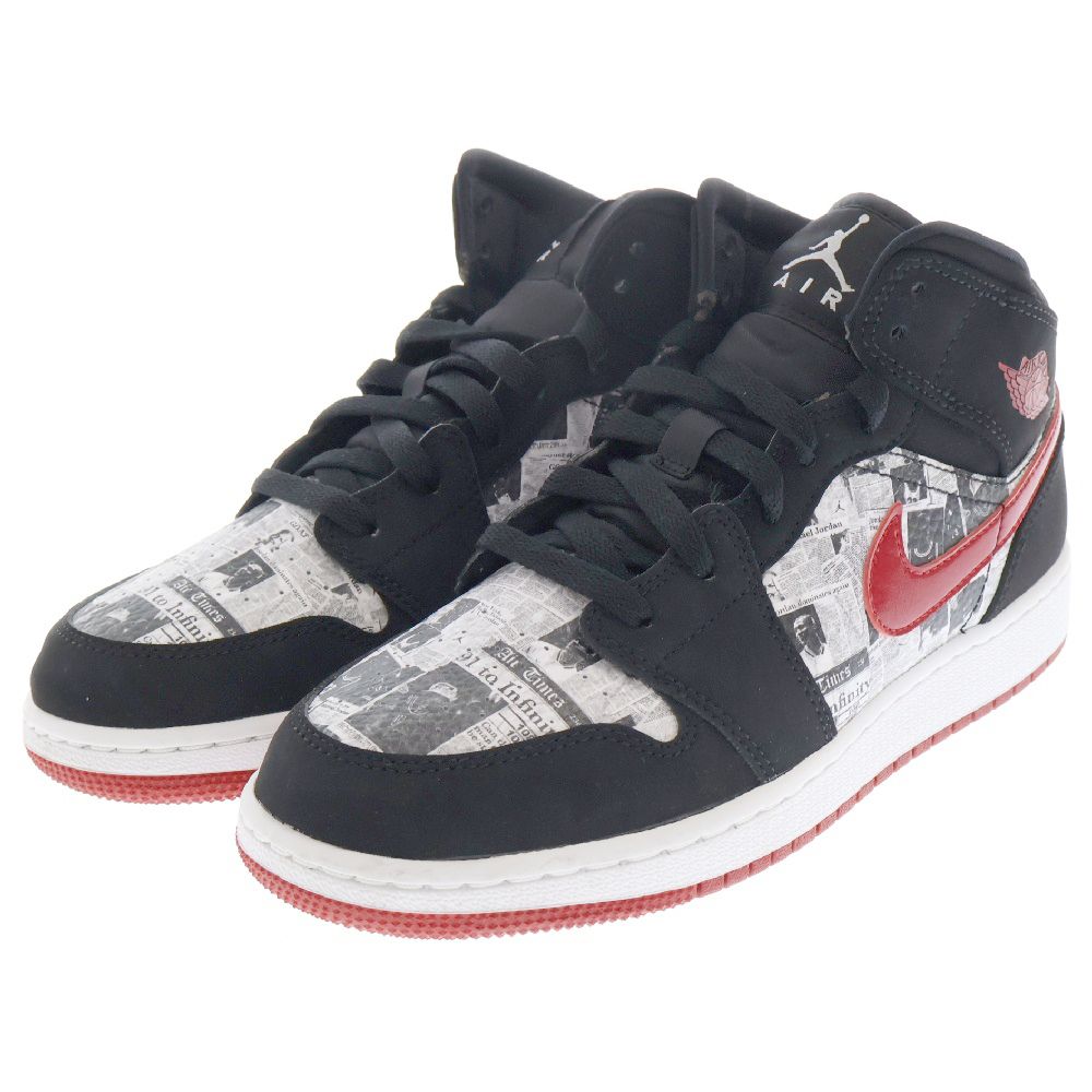NIKE (ナイキ) Air Jordan1 Mid Newspaper Air Times エアージョーダン 