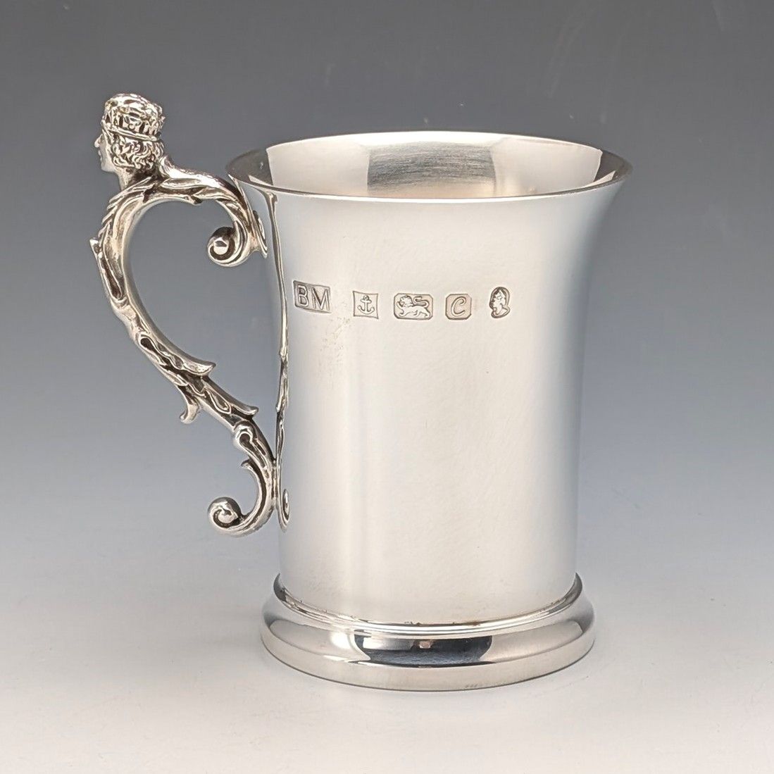 純銀製マグカップ