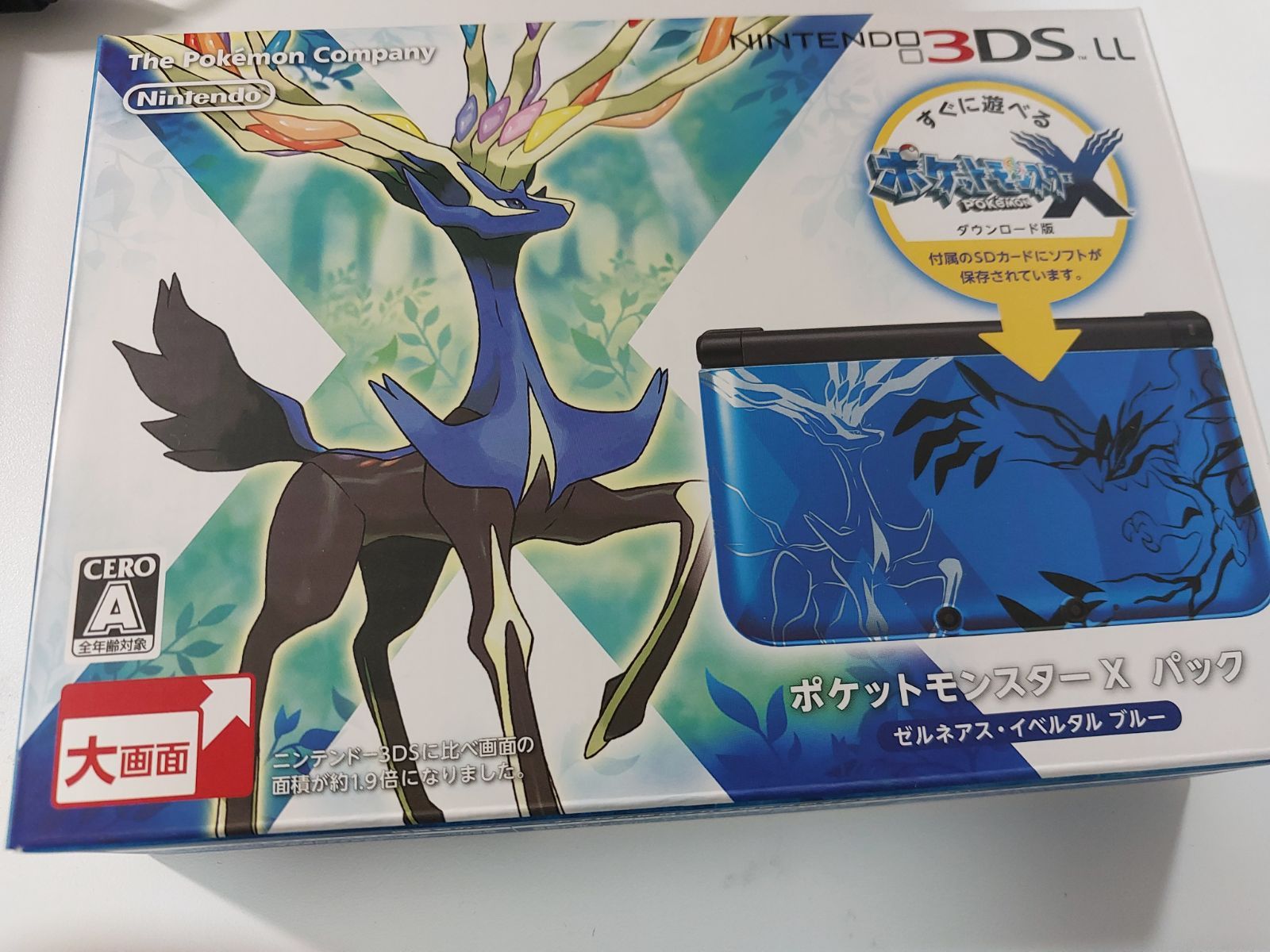 ポケットモンスターXニンテンドー３DSLL