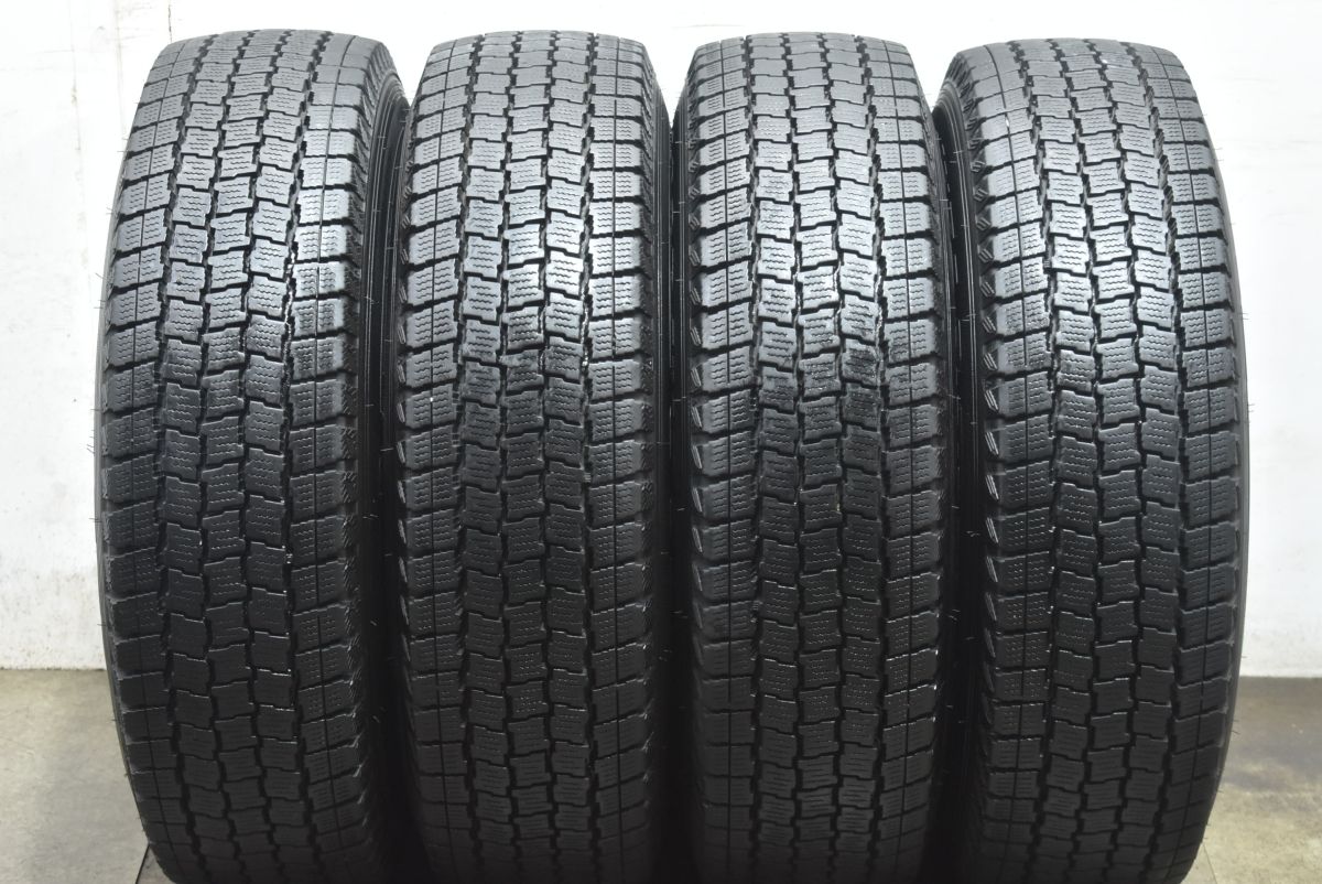 【最短翌日配送】 バリ溝 DOS RT6 15in 6J 43 PCD139.7 グッドイヤー アイスナビ カーゴ 195 80R15 NV350キャラバン ハイエース レジアスエース