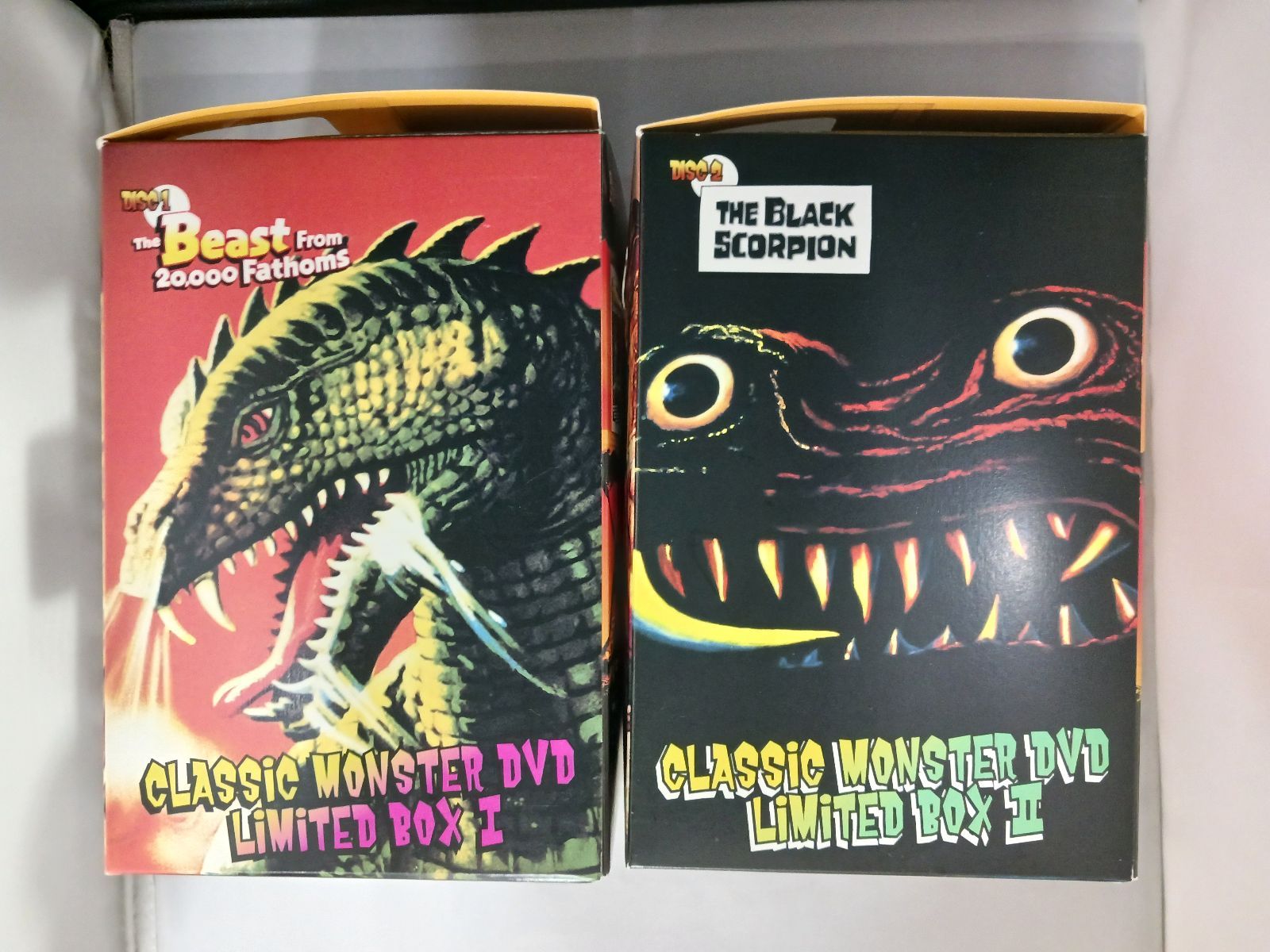 クラシック・モンスター DVD Limited BOX 1&2 原子怪獣現る 放射能X 