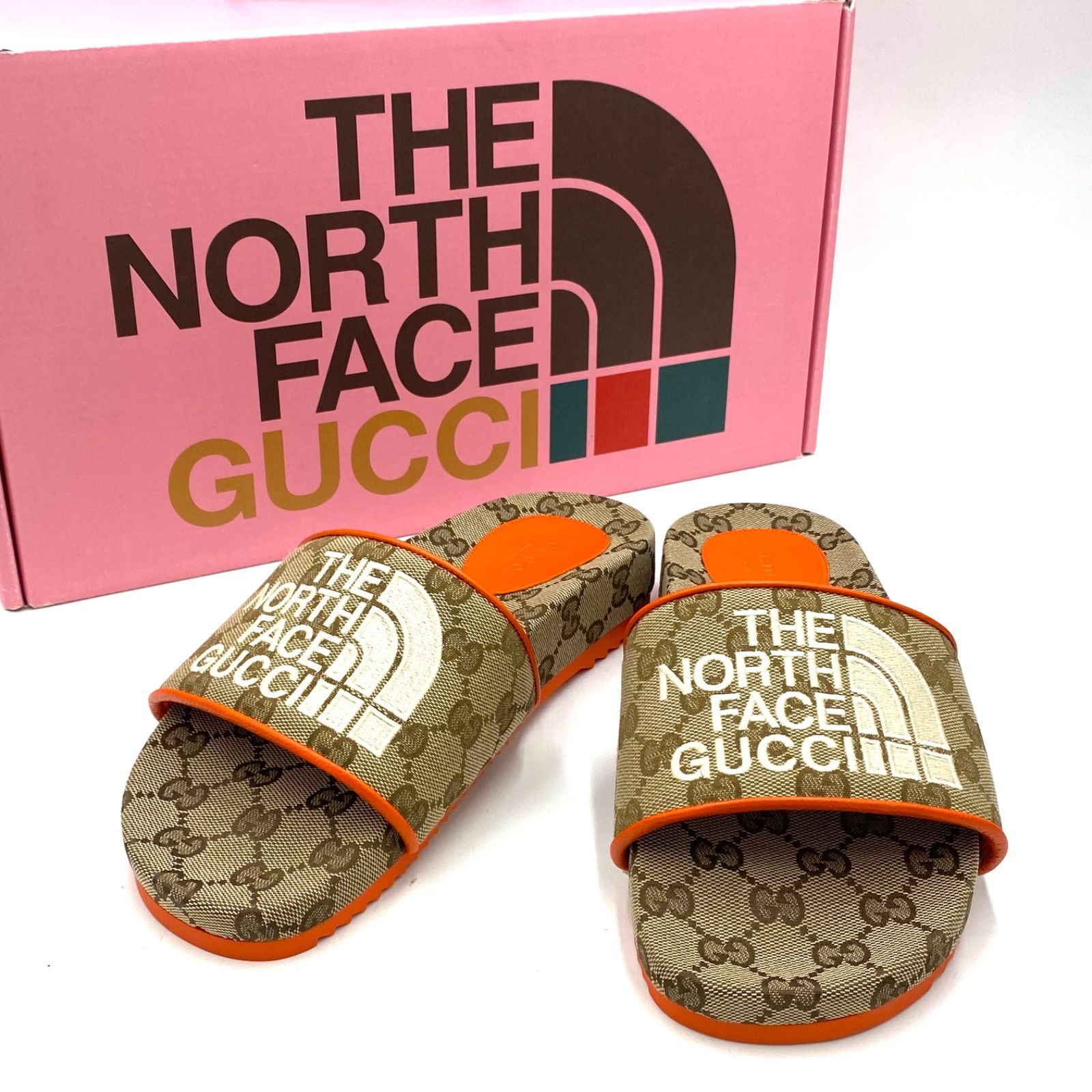 GUCCIグッチ バンブーGG キャンバス ミュールサンダル23〜23.5㎝ グッチ GUCCI 624695 H6320 サンダル メンズ シューズ GG