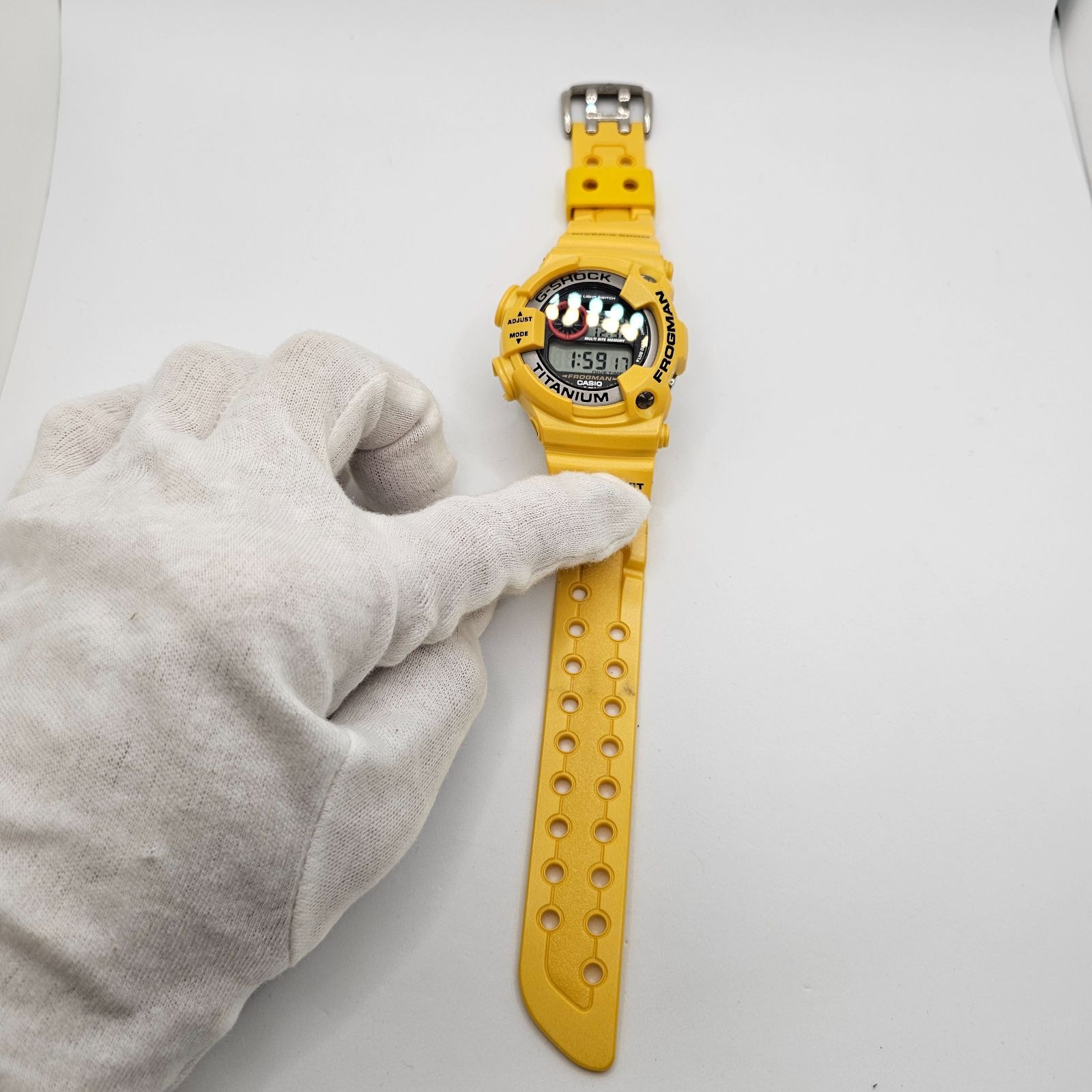 希少】G-SHOCK FROGMAN DW-9900 イエロー フロッグマン