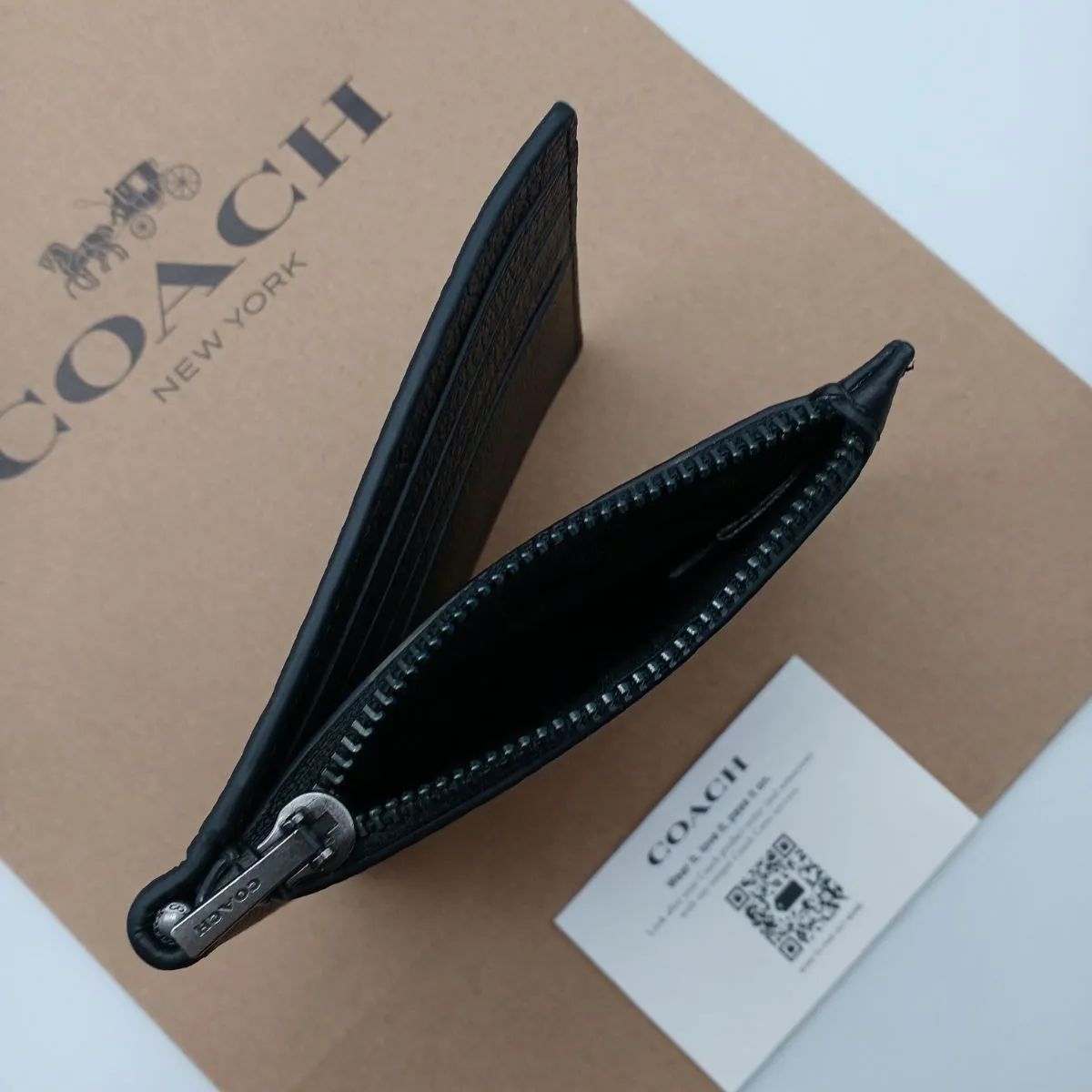 日本最大級の品揃え 新商品 COACH マネークリップ 折り財布 正規品