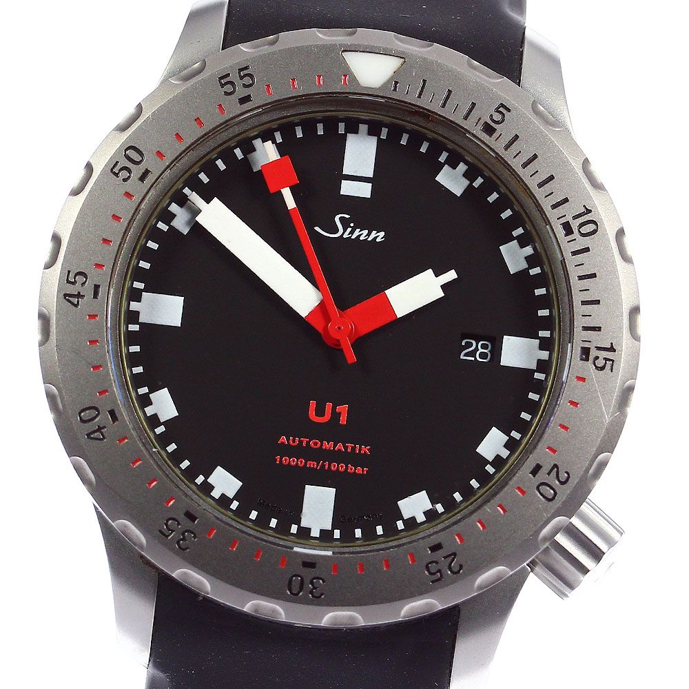 ジン Sinn 1010 U1 デイト 自動巻き メンズ良品_780225 - メルカリ 