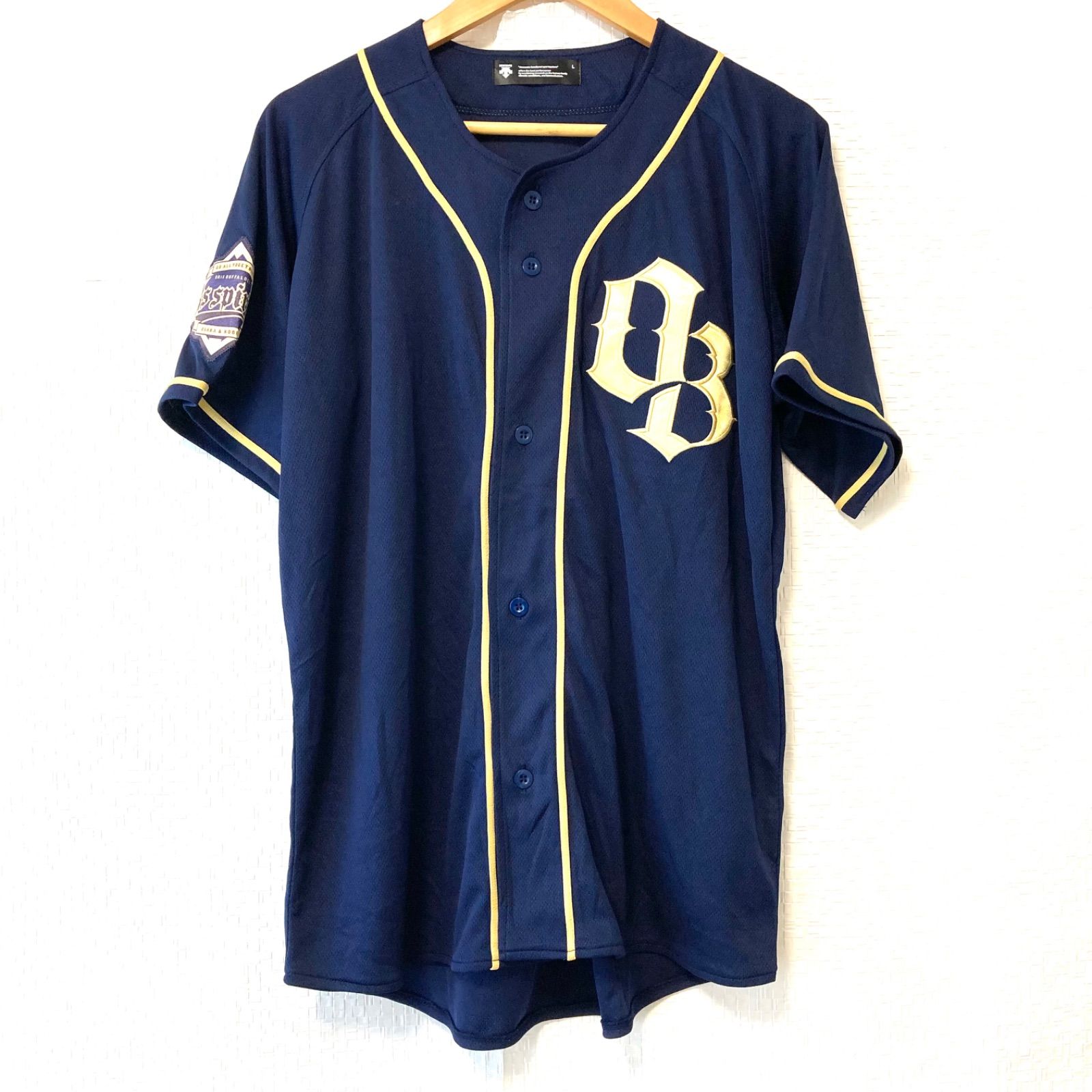 DESCENTE - 【限定　完売】オリックス　バファローズ　若月　サード　ユニフォーム　デサント L w^)b DESCENTE デサント ORIX buffaloes オリックス