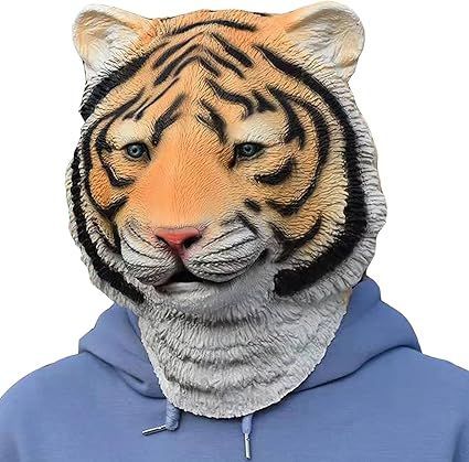 sac taske] トラ 被り物 虎 マスク アニマル 仮面 ハロウィン コスプレ