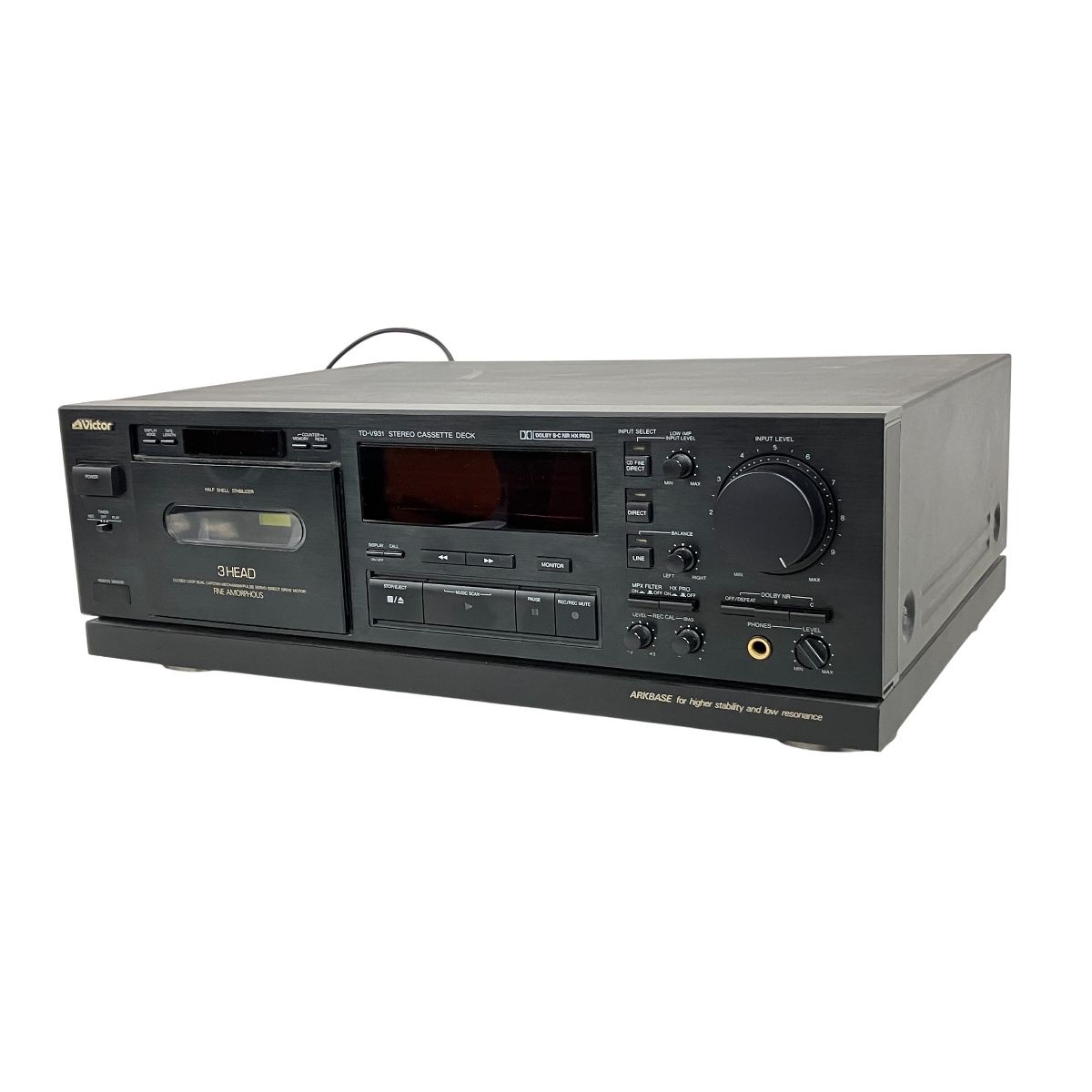 Victor ビクター TD-V931 カセットデッキ オーディオ ジャンク K10472647