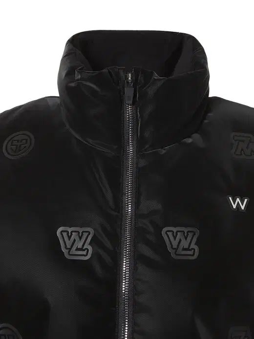 W.ANGLE ワイドアングル レディース スイング ダウン ベスト ルーズフィット 100