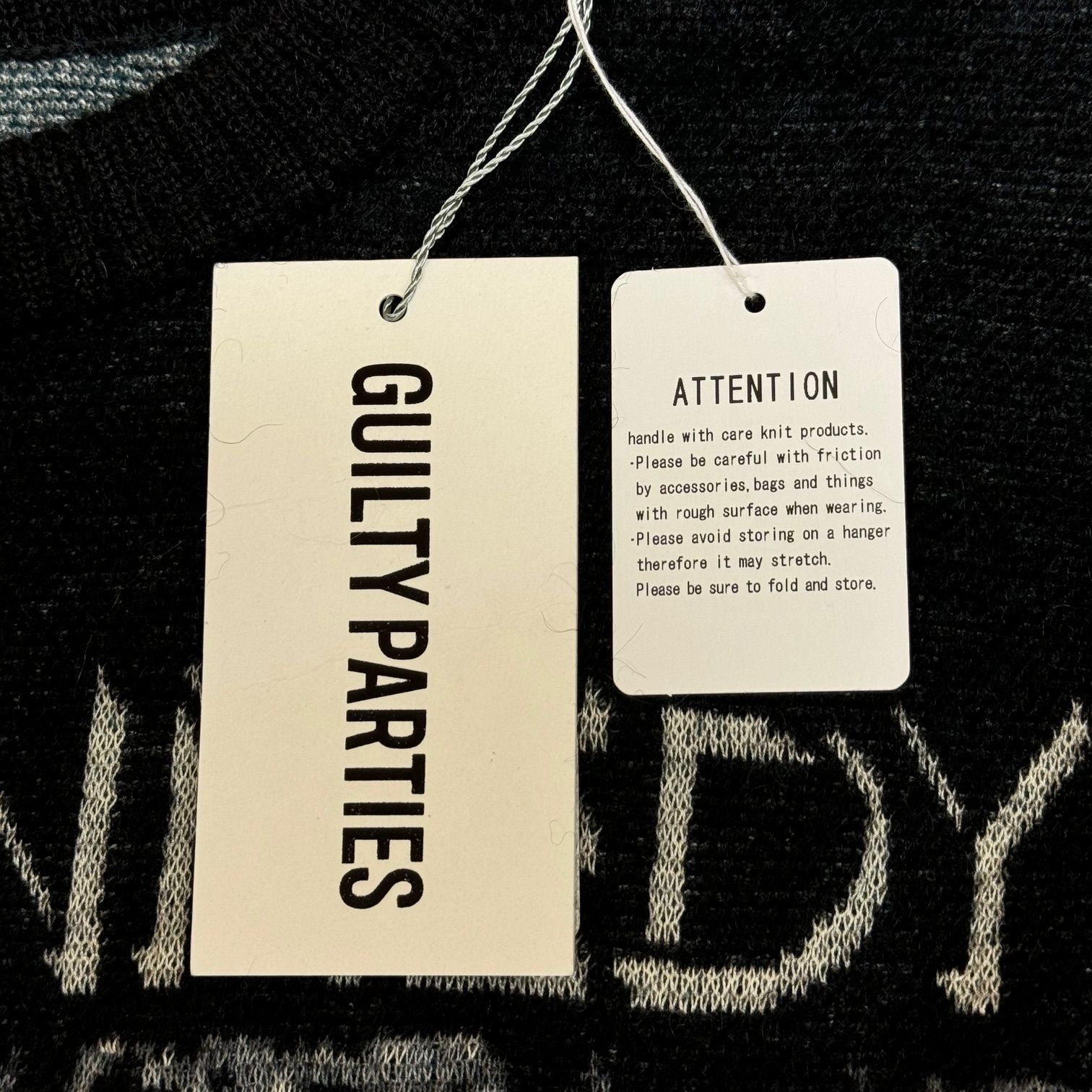 定価60500円 新品 WACKO MARIA DEAD KENNEDYS MOHAIR KNIT JACQUARD