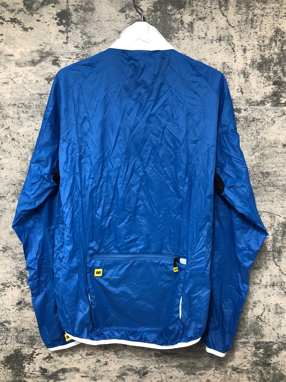JH287 マヴィック MAVIC 長袖 ウィンドブレーカー 青 L - メルカリ