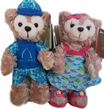 【中古】ディズニー アウラニリゾート＆スパ ダッフィー シェリーメイ ぬいぐるみ キーチェーン Aulani A Disney Resort u0026 Spa[並行輸入品]