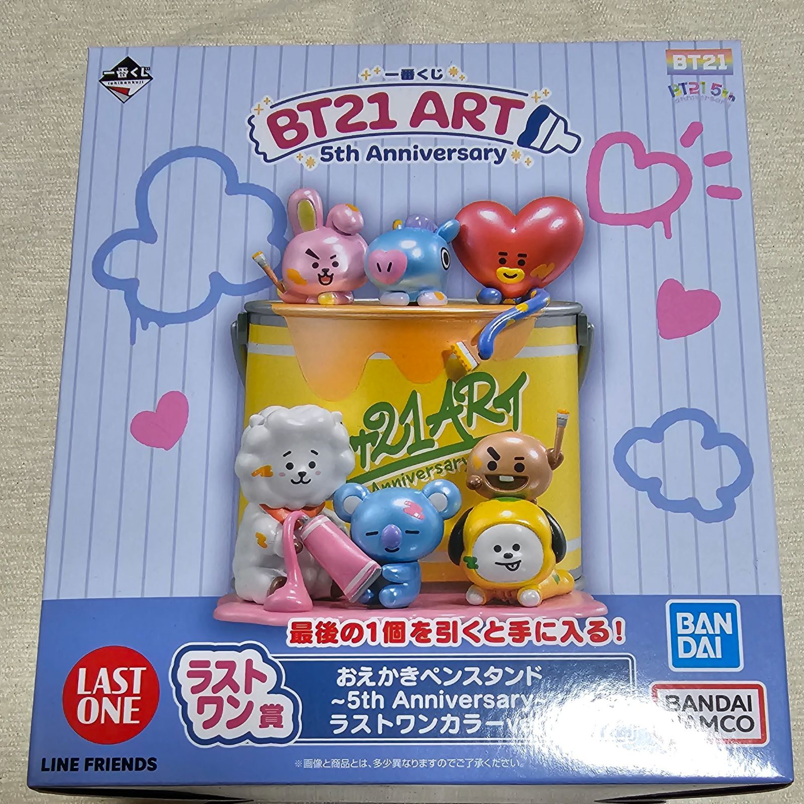 BT21 ART 5th Anniversary 一番くじ ラストワン賞 - メルカリ