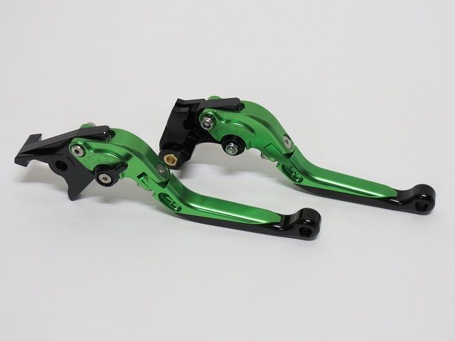 YZF-R1 2002-2003 ビレットレバー ロング 緑