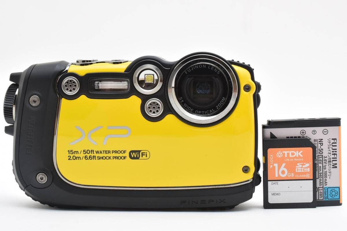 上品 富士フイルム FUJIFILM FinePix XP200 W0981＃3162
